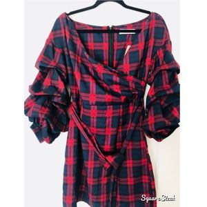 BRAND NEW WITH TAGS plaid dress